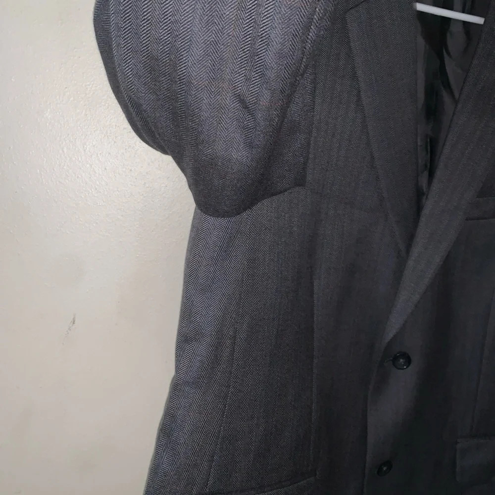 Joseph & Feiss Charcoal Blazer Size 44 Short